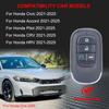 For Honda Civic Accord Pilot CRV Passport 2022 2023 Car Key Fob Ring Chain Cover Case Protector Shell Holder Silicone 5 Button