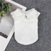 Pet Clothes: Handmade Double Layer Pure Cotton Baby Classic Peter Pan Collar