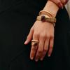 Rome Gladiator Soft Bracelet: Retro High-End Fashion, Niche Design, Versatile & Simple.