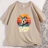 Cupid Stunt Graphic Tee Funny Cotton Short Sleeve Sunset T Shirt Vintage Men Women Crewneck Streetwear Loose Mens Clothes