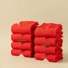 TINSINO Auspicious Red Embroidered Cotton Socks
