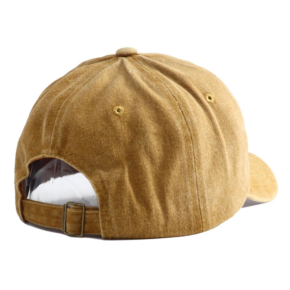 Retro Letter Embroidered Baseball Cap For Women Men Hip Hop Fishing Snapback Hat Women'S Washed Old Duckbill Cap Gorras Hombre