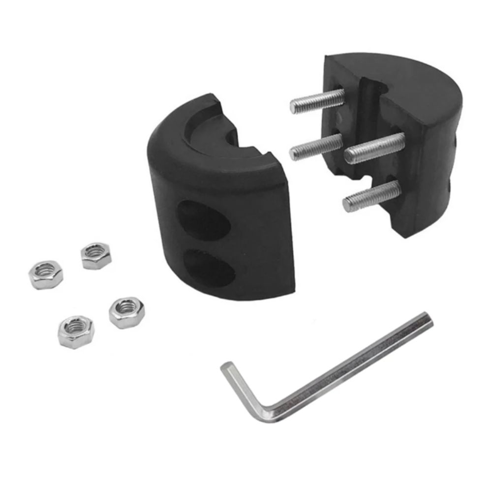 Rubber Material Winch Stopper Metal Construction Heavy Duty Cable Line Saver ATV Use