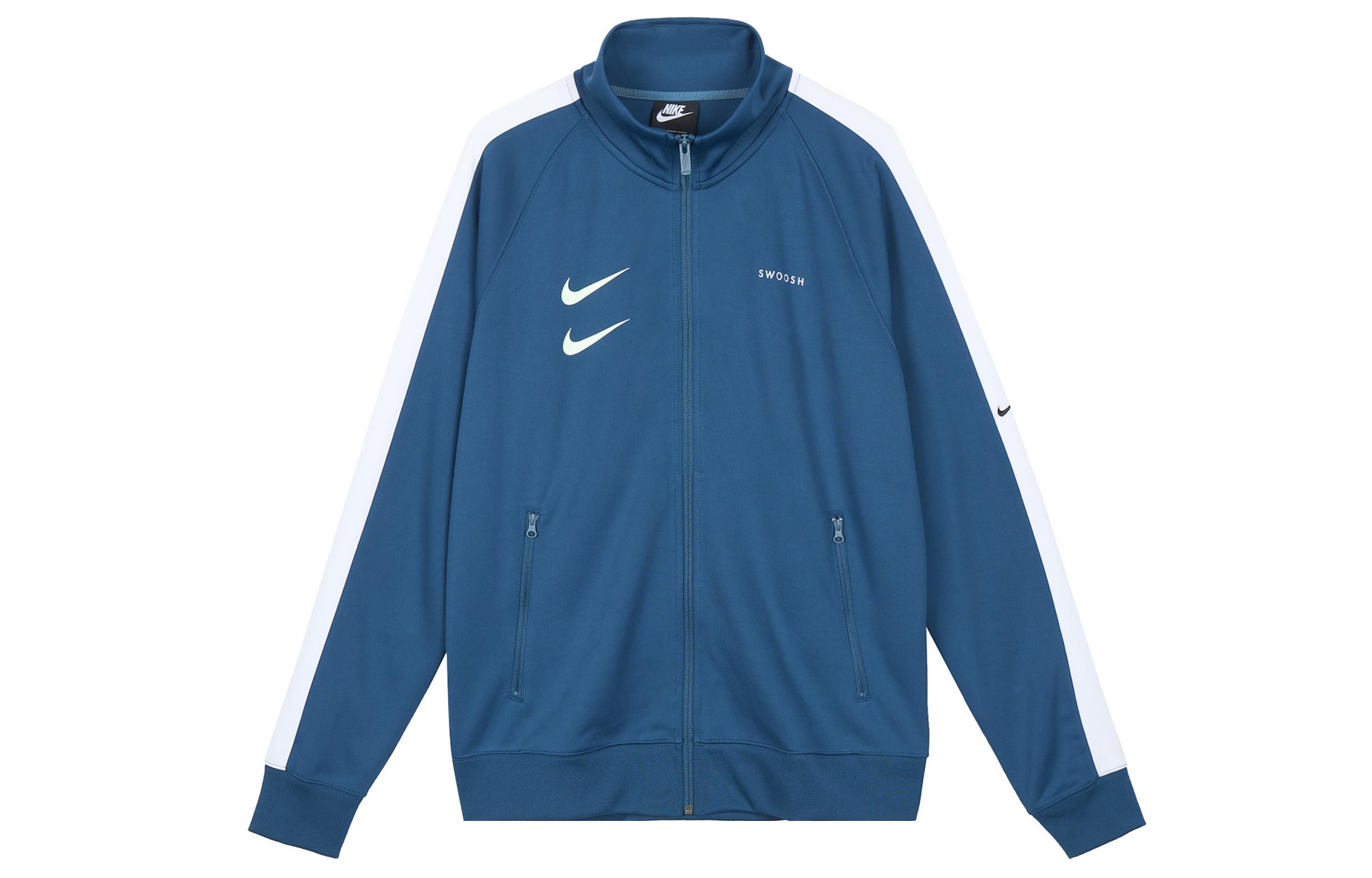 

Nike Jackets Men s Power Blue Stand Collar Moderate Other CJ4885-499 XXL