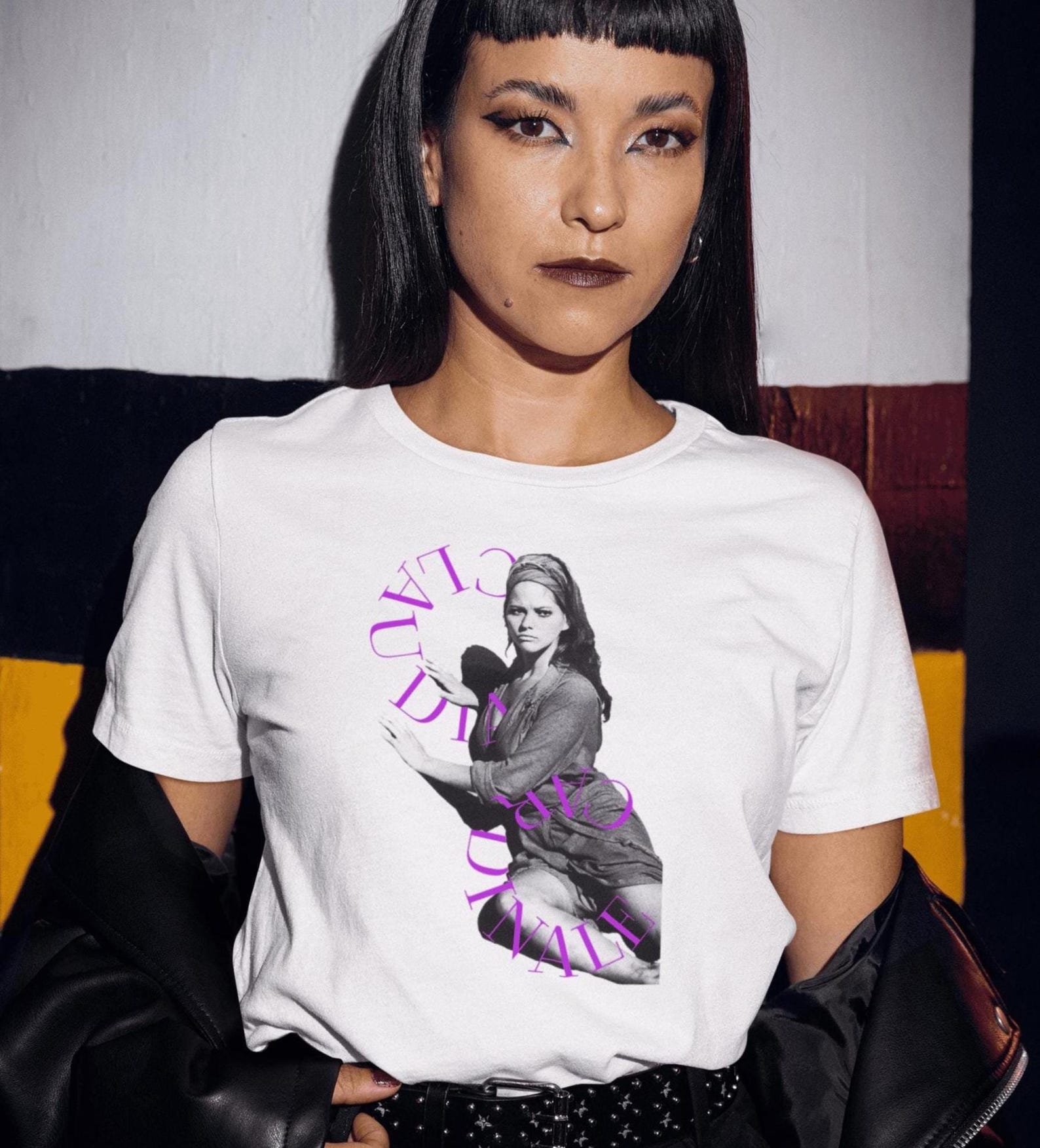 Claudia Cardinale T-Shirt – Italian Cinema Icon, Retro Film Tee 3XL