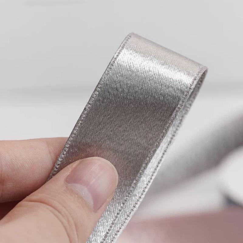 10Yards/roll Double Satin Ribbon DIY Hair Accessories Double Sided Flash Ribbon Bow Decoration 1/1.5/2.5/3.8cm