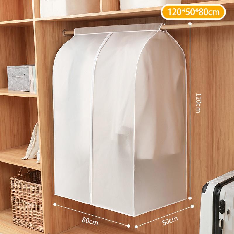 Clothes Storage Cover Transparent Dust Cover for Hanging Clothes Organizer Waterproof Dustproof Wardrobe Clothes Cover YWFCZ04