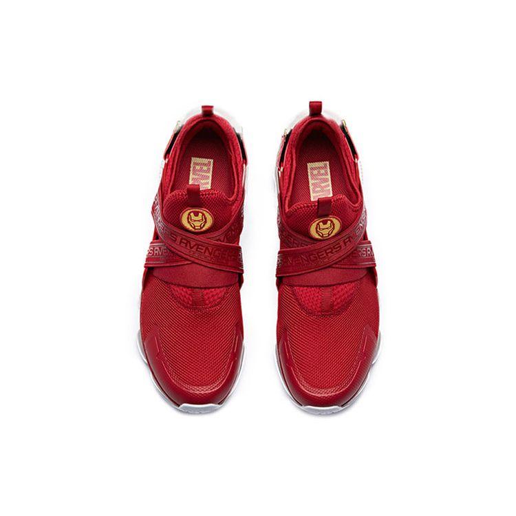 Anta Marvel X Iron Man Rutschfeste Leichte Low-Top Laufschuhe Herren Sneaker Rot 91845508-12