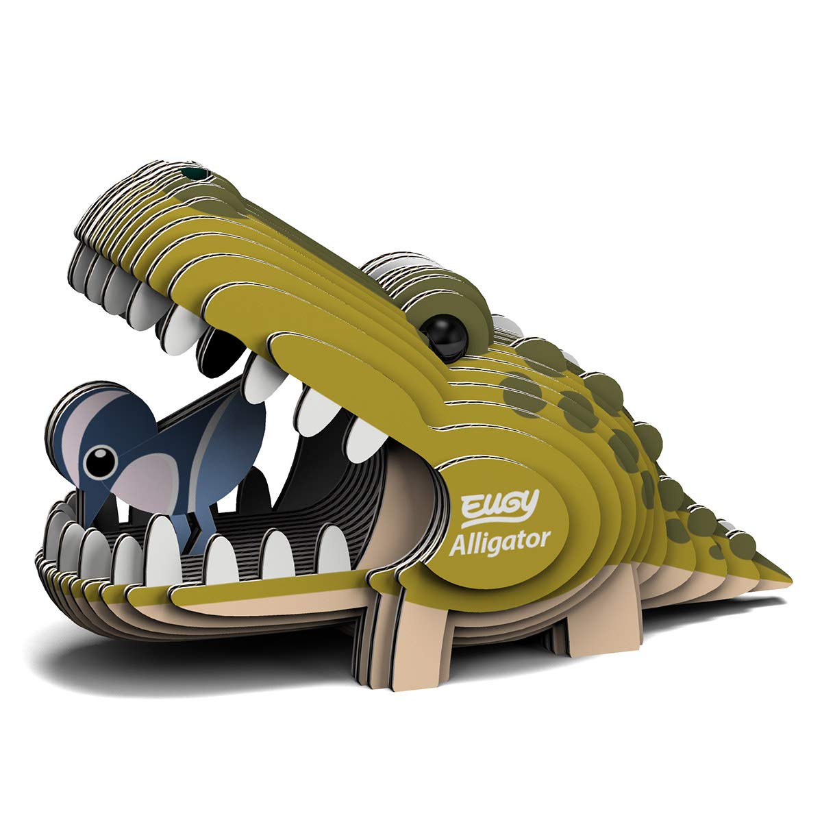 

EUGY Crocodile Paper Puzzle - A fun educational toy for elementary school boys and girls, as well as adults, making it a great gift.