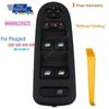 96666289ZE For Peugeot 208 308 408 508 2010 2011 2012 2013 Electric Power Window Switch Lifter Control Button Without Folding