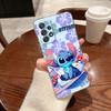 Clear Case For Samsung Galaxy A57 A37 A56 5G A36 Case A55 A54 A35 A26 A07 A17 A16 A06 A34 A15 Soft Shockproof Cover Ohana Stitch