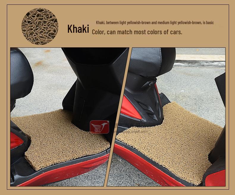 Waterproof Silk Ring Foot Pads for Zuma Eagle Electric Car/Motorcycle - Upgraded & Thickened.