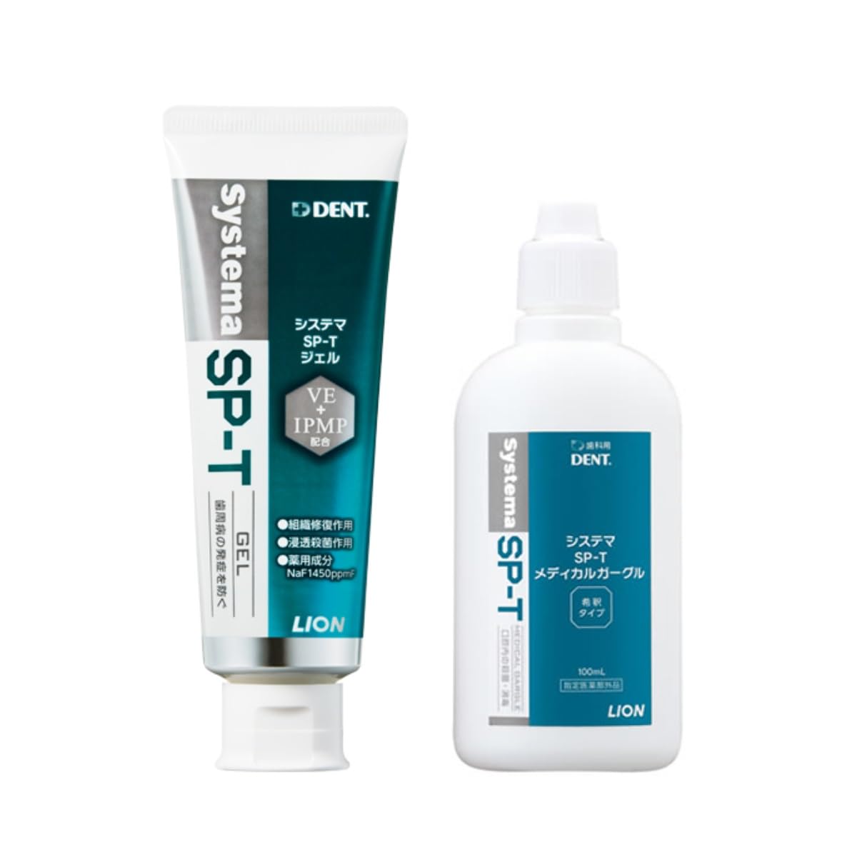 

[Lion Dental Exclusive] Systema SP-T Gel Ca 85g & Medical Gargle 100ml