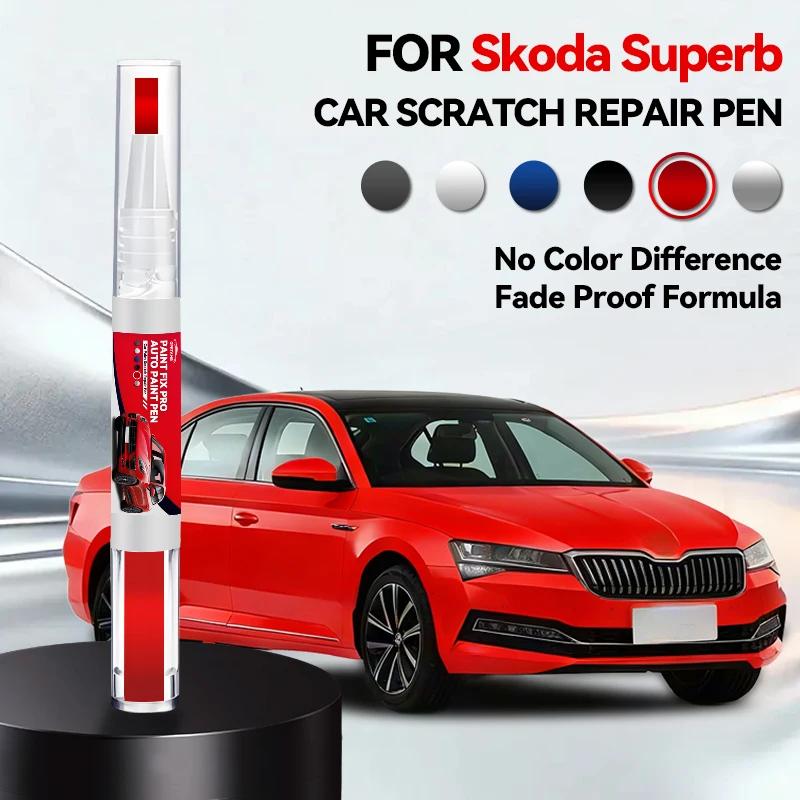 Fahrzeugspezifischer Exklusiv für Skoda Superb 2001-2025 3U 3T 3V Lackreparaturstift Ausbesserungsstift Kratzerentferner DIY Autozubehör B
