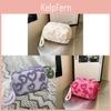 Plush Heartshaped Makeup Bag With Large Capacity For Students And Travel