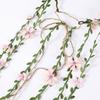 Buntes Blumenkranz Stirnband Handgemachtes Stirnband Kranz Frisuren Kopfschmuck Geeignet für Damen Verlobung Jubiläum
