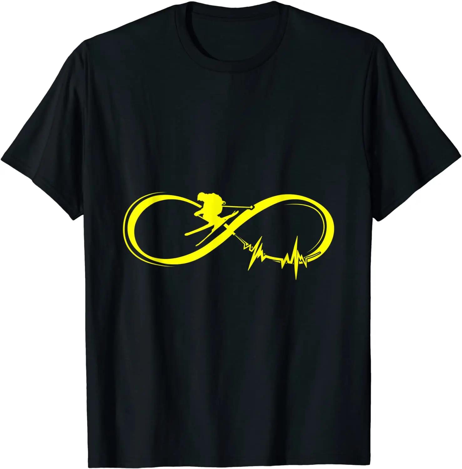 

Unique Alpine Skiing Graphic Skiier Gift TShirt Premium Cotton Short Sleeve ONeck Mens T Shirt New S3XL S
