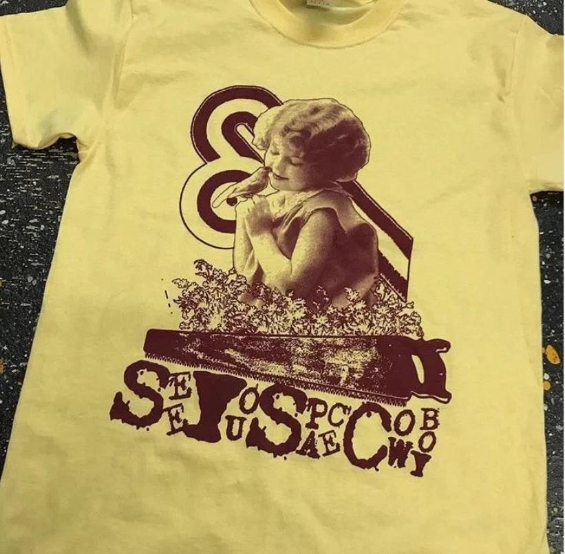 

Seeyouspacecowboy Band Daisy Concert 100% Cotton Shirt S