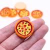 Doll House Mini Simulation Take-Out Box Pizza Small Doll Miniature Food Play Scene Props Display Model