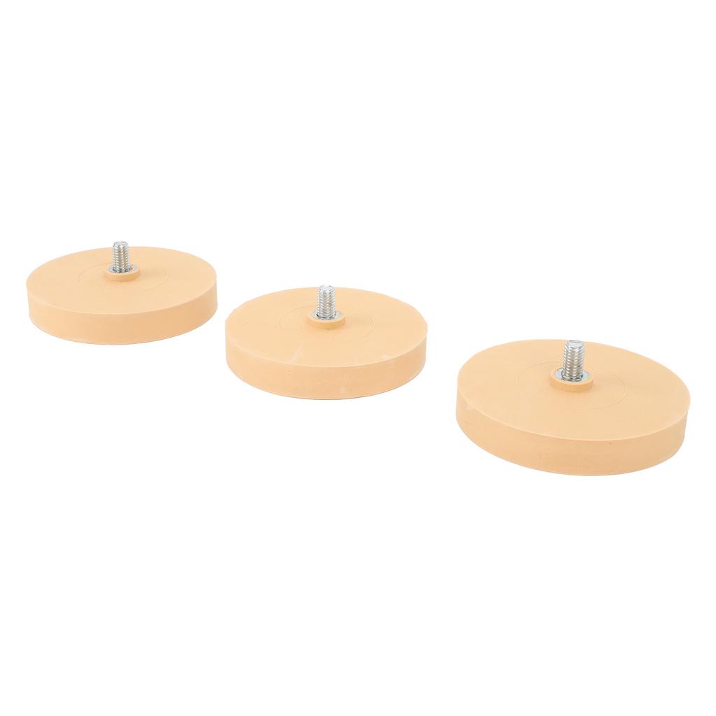 88mm Decal Remover Eraser Wheel Adhesive Remover Rubber Wheel with Metal Adhesive Scraper Plastic