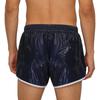 Herren Badehose Color Block Wasserdichtes Design Elastischer Bund Kordelzug Nähte Taschen Trainingsshorts