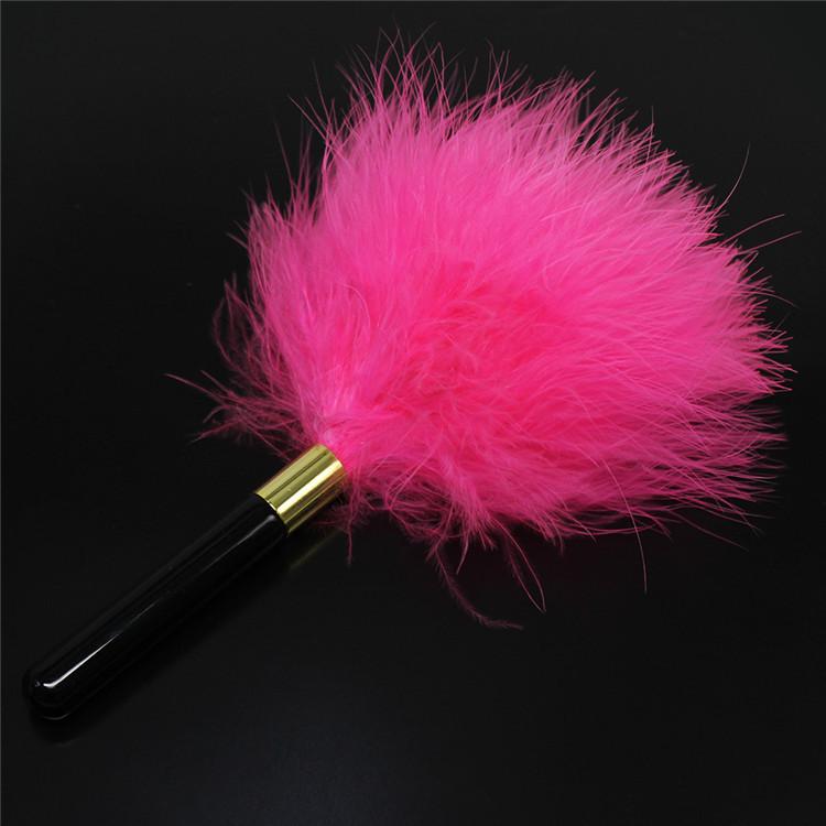 Feather Tickler Whip Sex Toy  Fetish Nipple Products Tits Clit Naughty Spanking Paddle Slave Role-play Flirting