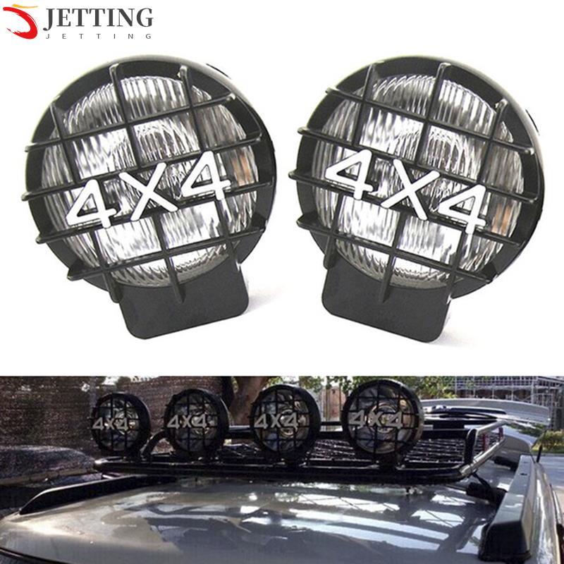 1X 5.5" 4X4 Round Off Road White Driving Halogen ATV Fog Light Lamp Spotlight