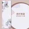 1.5mm Suede Fabric Natural Rubber Yoga Mat Wear Resistance Yoga Towel Portable Fitness Mat Foldable Anti-slip Yoga Mat