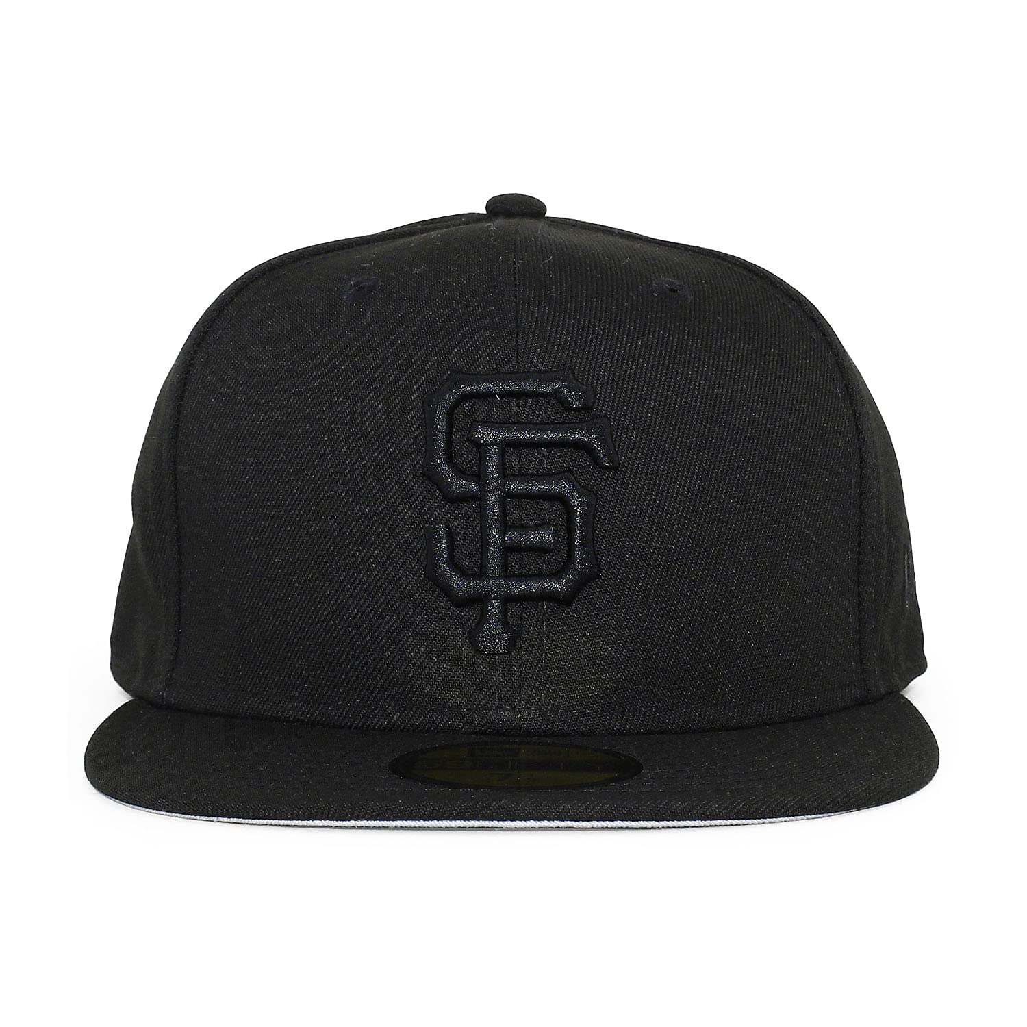 

[New Era] 59FIFTY San Francisco Giants [MLB TEAM-BASIC FITTED CAPBLACKOUT] Шляпа SAN FRANCISCO GIANTS 5950 Черная (7 (приблизительно. 55,8см), черный) [Использовал]