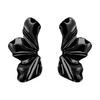 2 Pairs Gold Flower Stud Earrings for Women – Lightweight Alloy, Elegant Textured Design, Daily & Evening Wear
