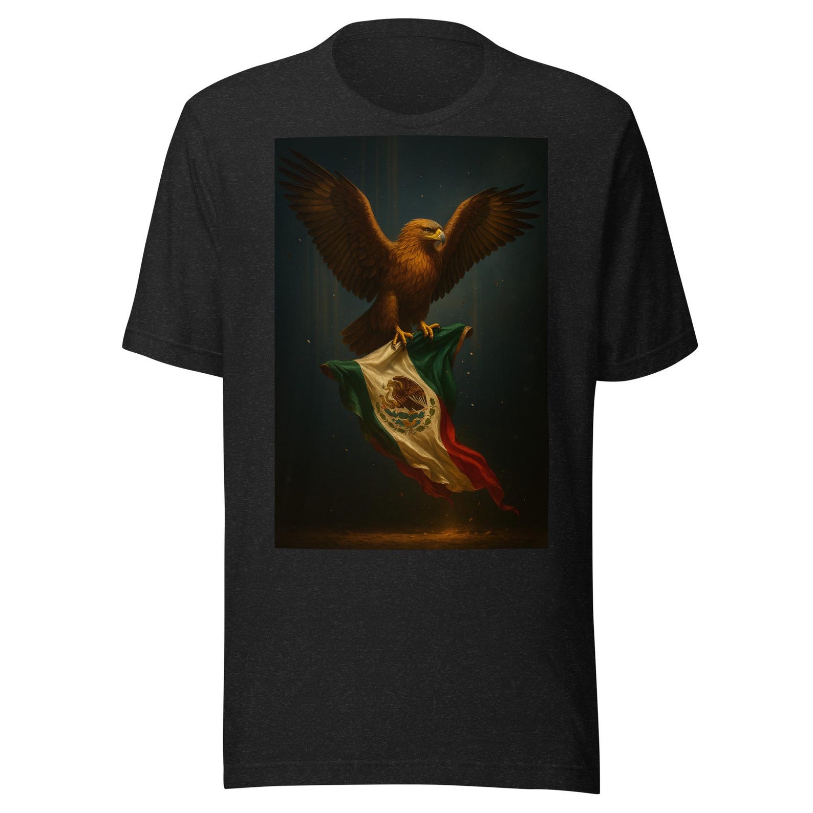 Mexican Flag Eagle Unisex t-shirt XL