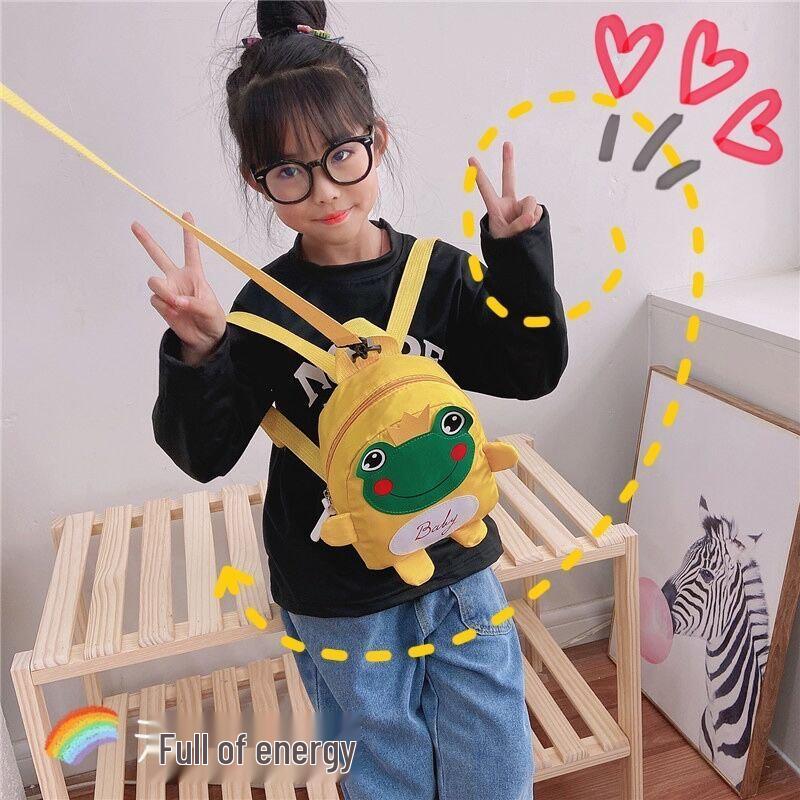 Adorable Frog Anti-Loss Backpack for Kids