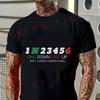 One Dwn Five Up 1N3456 T-Shirt Motorrad Fans Cotton Men Short Sleeve O-Neck Tees