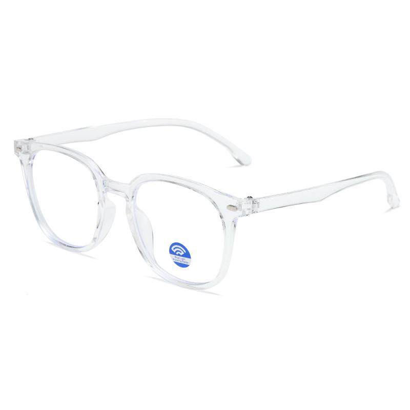Fashionable High-end Personalized Glasses Women Men Simple Square Eyewear Business Female Male Computer Glasses Frame