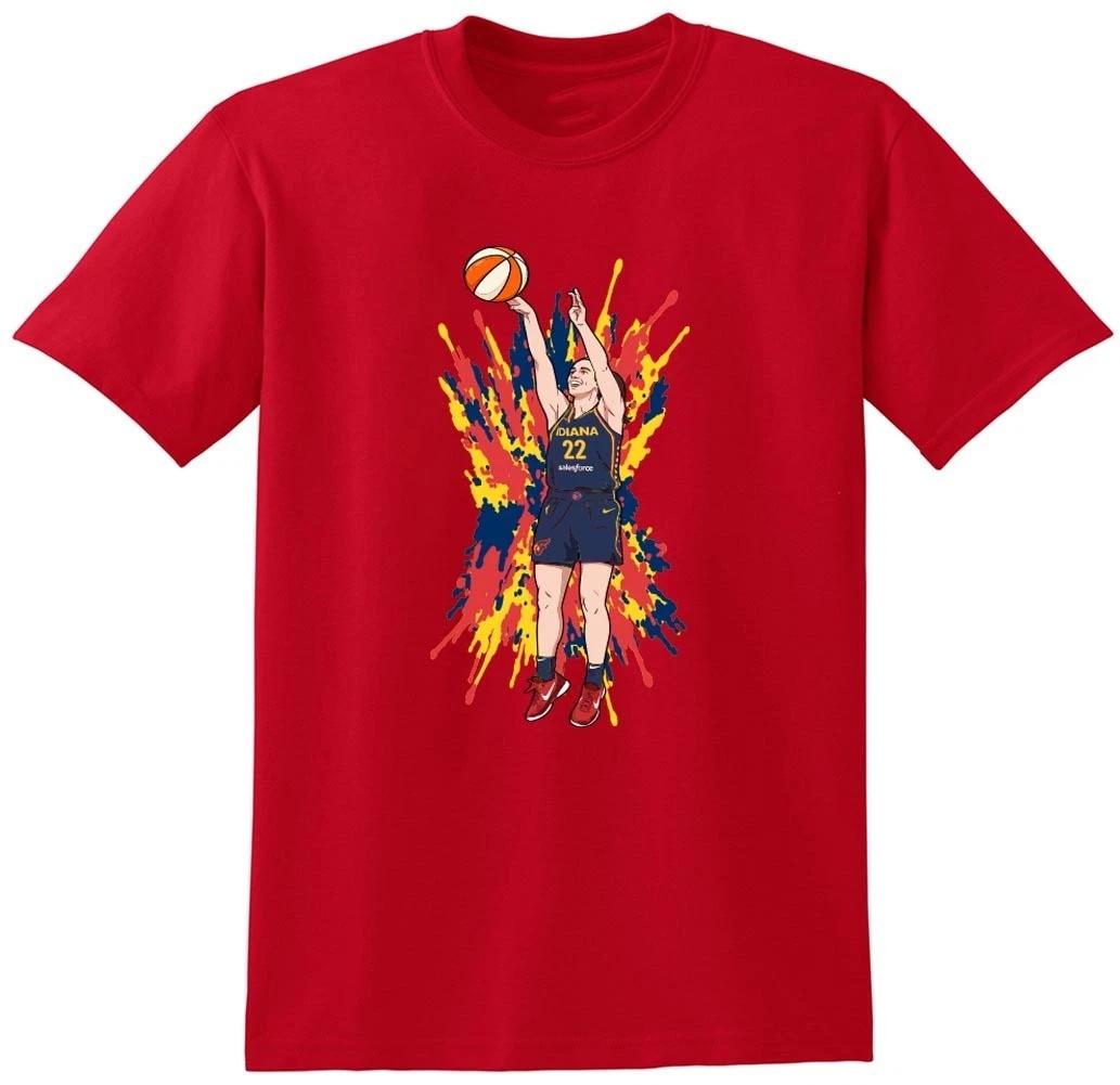 Caitlin Clark Spray Paint Fever Shirt T-Shirt Youth XL XL