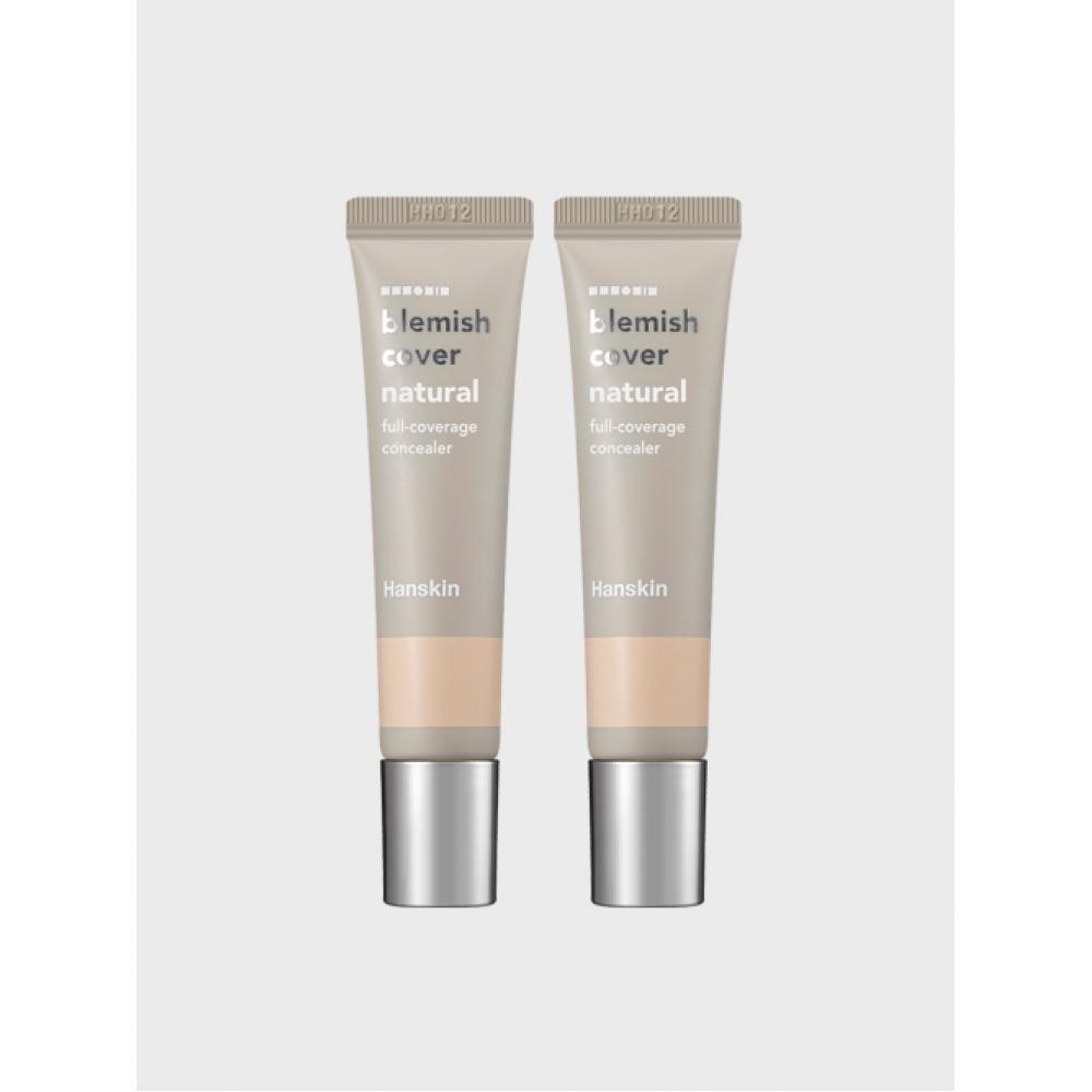Hankin Blemish Cover Concealer Bright Light Natural 2 2 lights+sponge [B0011280]