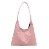 Crescents Shoulder Bags for Women Cute Hoboes Toted Handbag Under the Arm Purses Punk Rivet Clutches Purse with Buckles