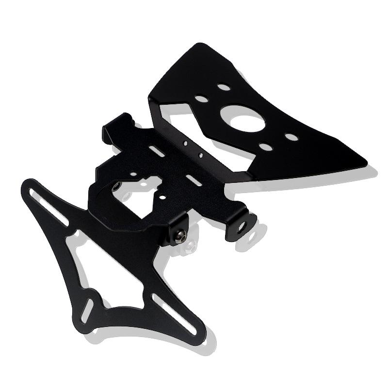 Foldable Stainless Steel License Plate Holder for Qianjiang Sai 450 Modified Motorcycles