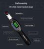 Adjustable High-Precision Digital Torque Wrench with Interchangeable Head