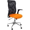 Office Chair - PIQUERAS Y CRESPO - Model 4031SP308 - Nylon - Orange - 1 Seater