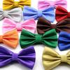 Fliege für Herren und Erwachsene, klassisch, für Hochzeiten, formelle Anlässe, Satin, Geschenk, kariert, mehrfarbig, verstellbarer Hals, Gravata zum Anklipsen
