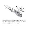 LEATHERMAN Knife FREE K4X Japanese 25 Year Warranty Multi-Tool [Genuine Product]