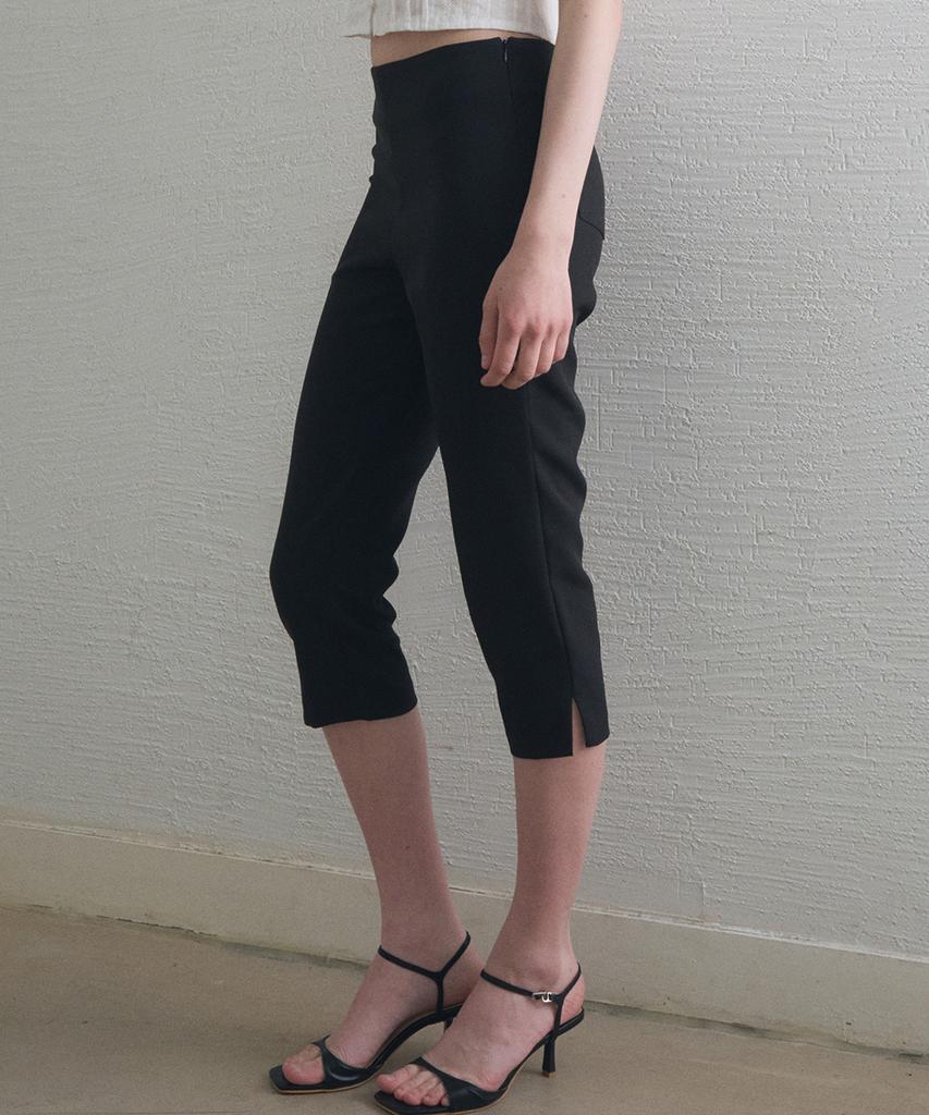 HAINT Blair Basic Band Capri Pants_Black