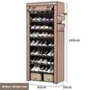 Space-Saving Multi-Layer Dust-Proof Shoe Rack for Indoor Storage