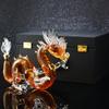 Decantor de whisky Zodia Chineză în formă de Dragon Sticlă de Alcool din Sticlă pentru Lichior Scotch Bourbon Cadouri pentru Bărbați El 1000ML