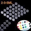 5Strips 2/3/5ml 2ml/3ml/5ml Empty Joint Pigment Box With Lids Paint Pot  Drawing Supplies