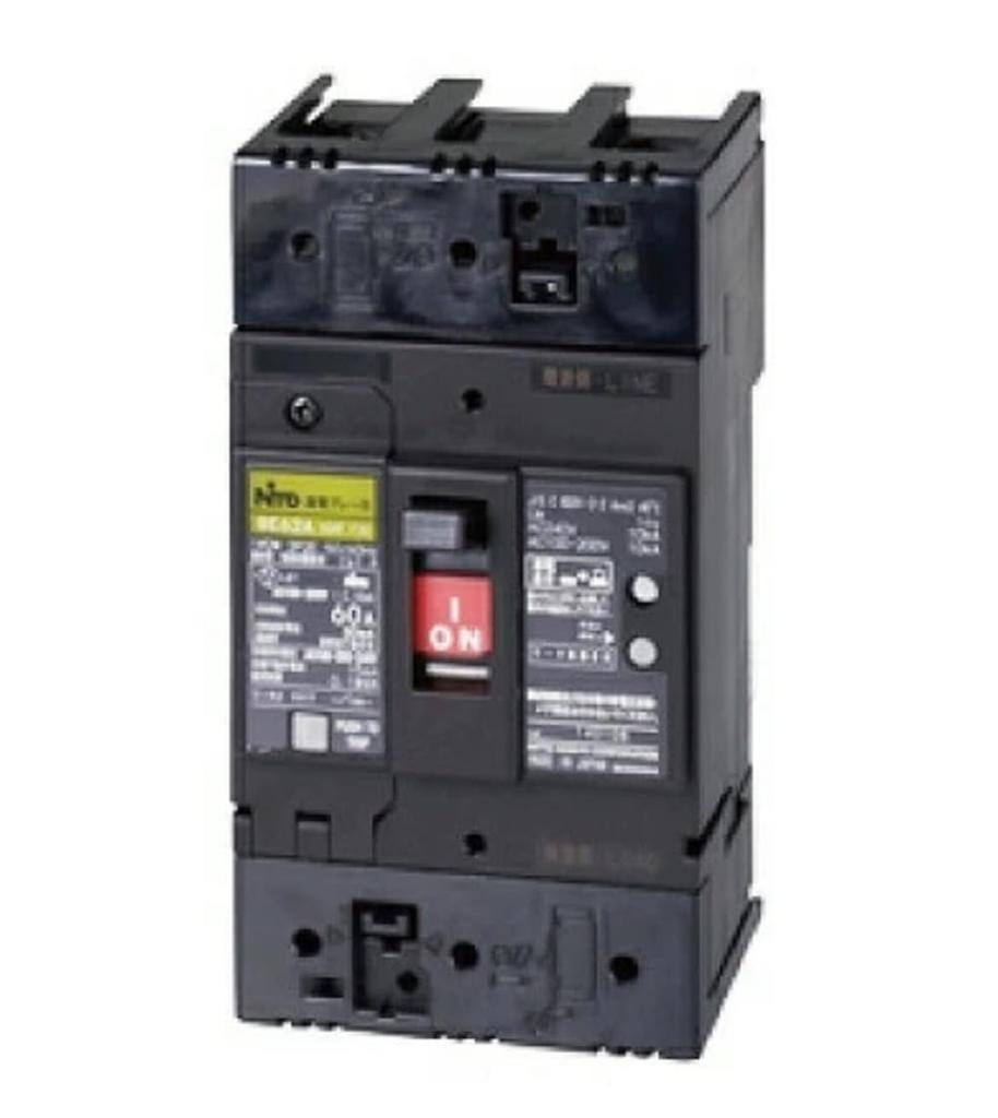 Nitto Kogyo Earth Leakage Circuit Breaker (Economical Type), Surface Type GE223 3P 150A F30H (GE2233P150AF30H)
