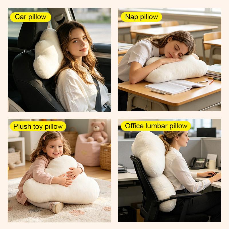 Ins Wind And Cloud Shape Throw Pillow Sleeping Pillow Bedside Sofa Backrest Cushion Office Pillow Waist Pillow Girl