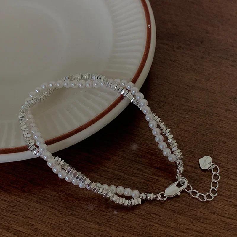 Pulseiras Doces de Laço da Moda para Mulheres Meninas Brilhantes Delicadas Laço de Fita Corrente de Ossos de Cobra Pulseira Joias de Festa Presentes