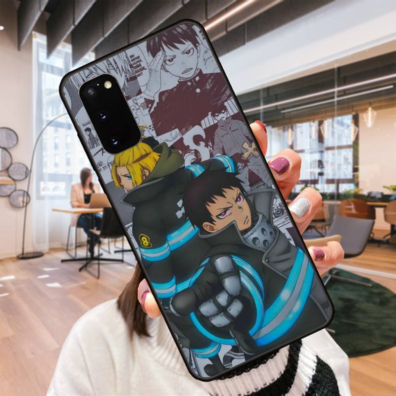 

Чехол для телефона Fire Force Shinmon Benimaru для Samsung Galaxy S9 S9plus S20 5G S20 ULTRA 5G S20 Plus 5G S21 S30 Samsung S30ultra 5G